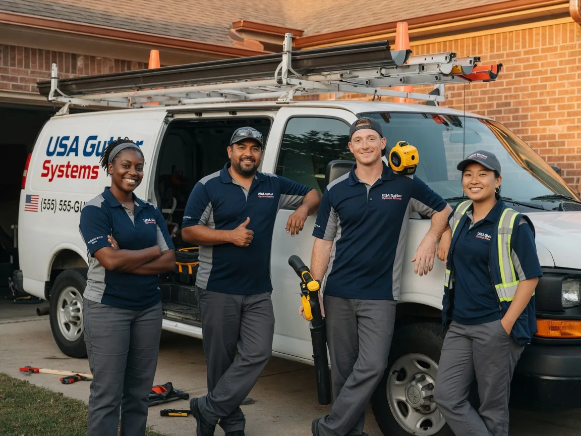 Gutter Installation company in Oglesby, TX